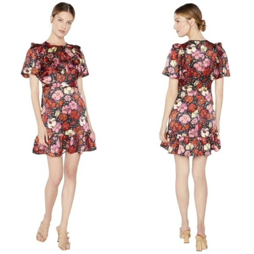 Cinq À Sept Dresses | Crystal Dress Maraschino Multi – Womens Size 4 New